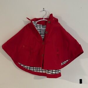 Tahari raincoat cape new! 18M